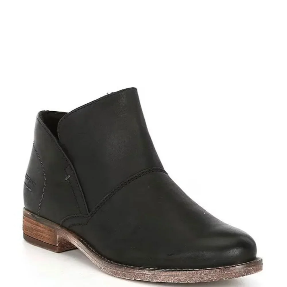Josef Seibel Sienna 81 Black Washed NWOB Bootie $185‎